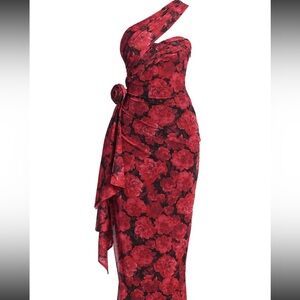 Pink Villa Rosa Floral Dress